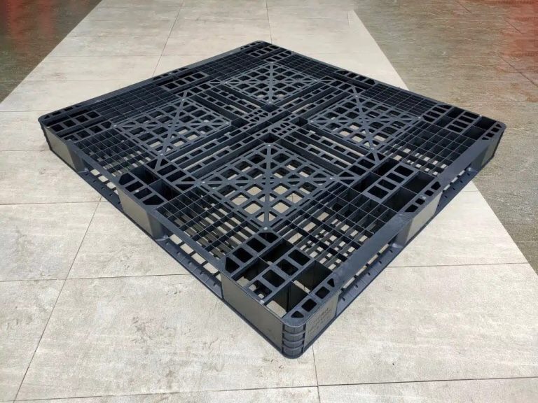 Pallet nhựa 1100x1100x120mm 2 pallet nhua