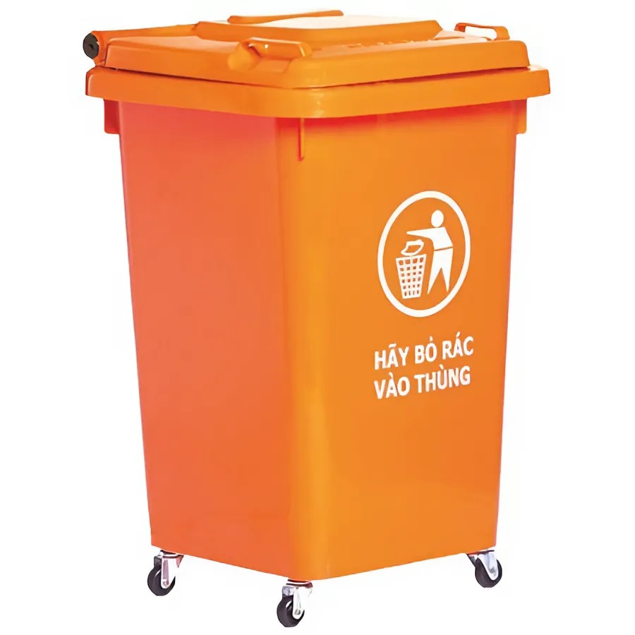 Thùng rác nhựa 60L BPG60L 1 thung rac nhua 60l bpg60l